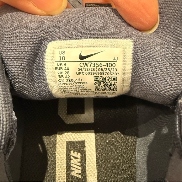 Nike Men’s Air Zoom Pegasus 38 Sneakers 'Thunder Blue', Size 10 - Picture 8 of 8